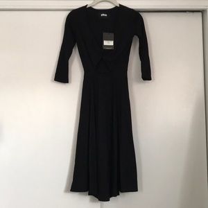 Reformation Cutout Knotted Knit Dress